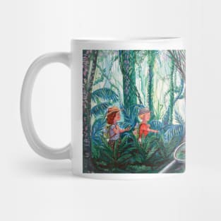 Teo and Leo in the bush Mug